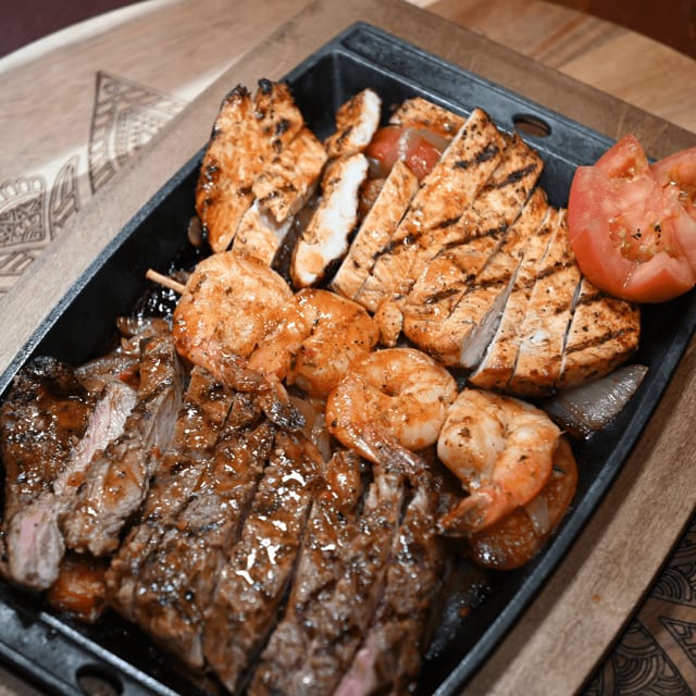 Fajita Trio.