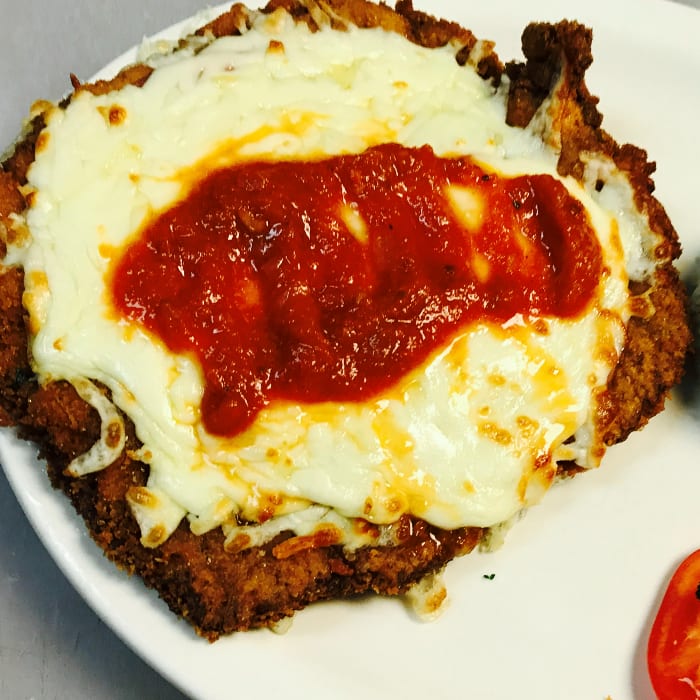 Milanesa de Ternera Napolitana.