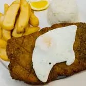 Milanesa de Carne a Caballo (8 oz).